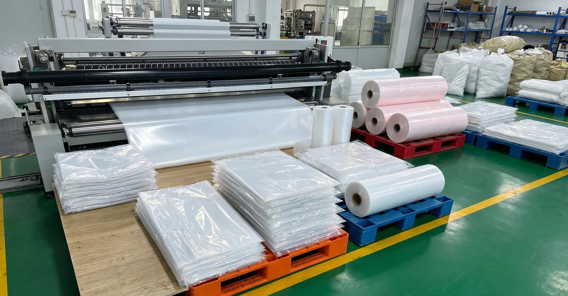 Fabricante de filmes retráteis POF na China