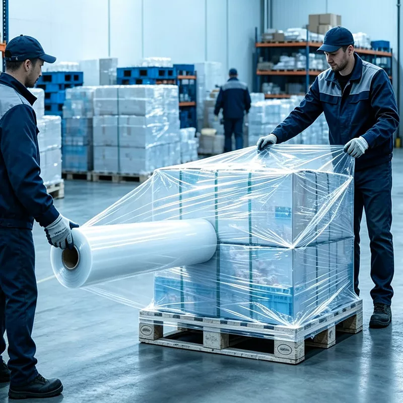 Filme extensível para temperatura fria
