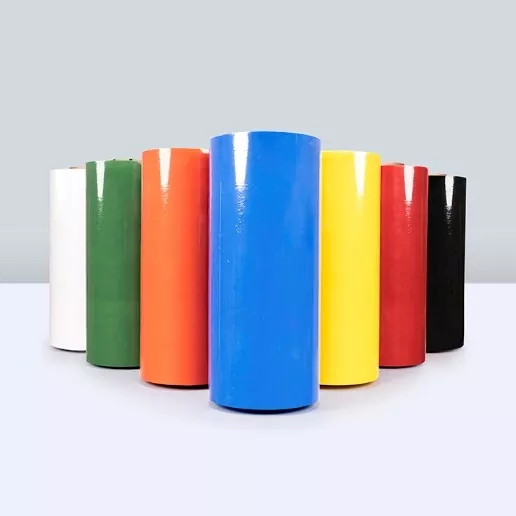 Filme extensível para máquina colorido